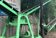 Khung Băng Tải Cánh Bướm Kết Hợp Dây Băng Tải Cao Su Gân V